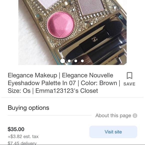 Elégance Paris Eyeshadow Palettes in 10, 03, 104 - Picture 8 of 8